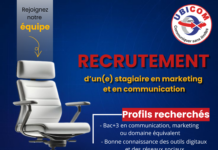 RECRUTEMENT – STAGIAIRE MARKETING & COMMUNICATION